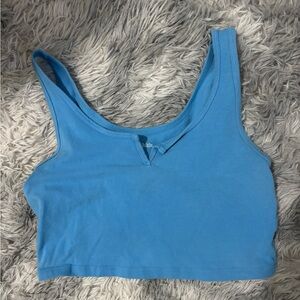 Wild Fable Sky Blue Crop Top